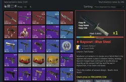 CS2 + SKINS KNIFE WITH INVENTORY $1280 FACEIT | TB