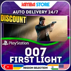 007 First Light · PS5 · TR/UA/IN/PL/US · AUTO 24/7 · DISCOUNT 10.09