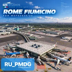 ROME FIUMICINO LIRF for MSFS2020/24