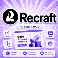 Recraft ai Basic plan subscription 1month