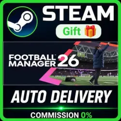 Football Manager 26 Steam PC Gift AUTO DELIVERY