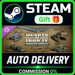Hearts of Iron IV: Prototype Vehicles STEAM PC GIFT