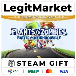 Plants vs.Zombies:BFN DELUXE/Steam car/RU + MIR