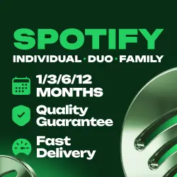 Spotify Premium | 1/3/6/12 months | Individual / Duo / Family