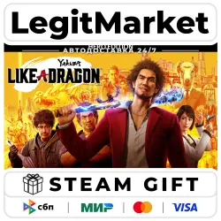 Yakuza:Like a Dragon Hero Ed/Steam car/RU + MIR
