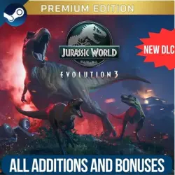 JURASSIC WORLD EVOLUTION 3 + ALL ADD-ONS | PREMIUM EDITION | STEAM