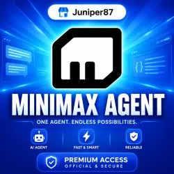 Minimax agent ai Subscription+Credits 1Month